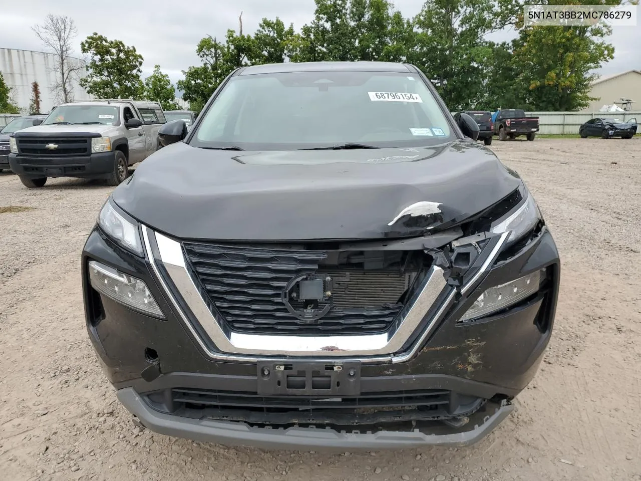 2021 Nissan Rogue Sv VIN: 5N1AT3BB2MC786279 Lot: 68796154