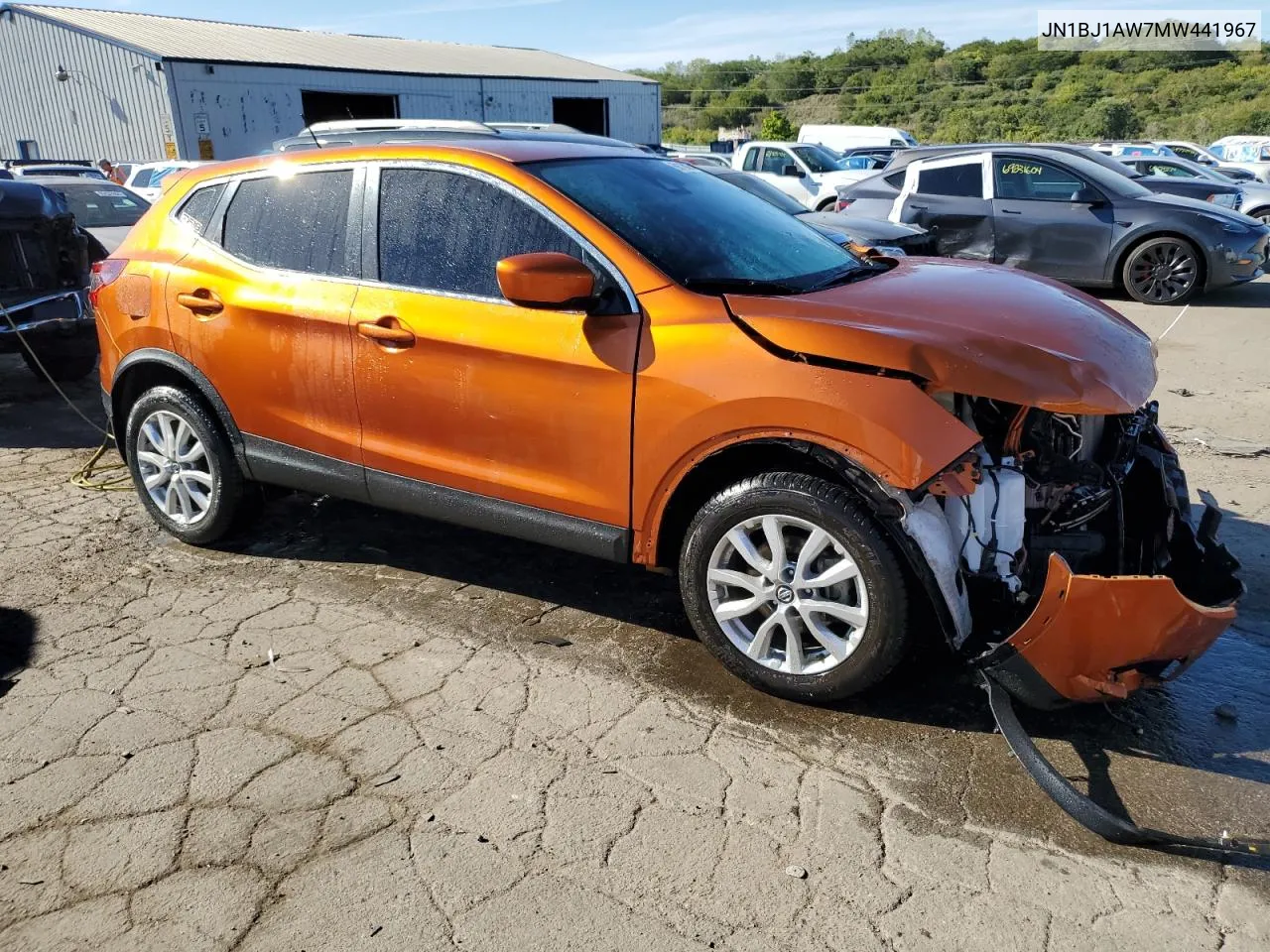 2021 Nissan Rogue Sport S VIN: JN1BJ1AW7MW441967 Lot: 69118024