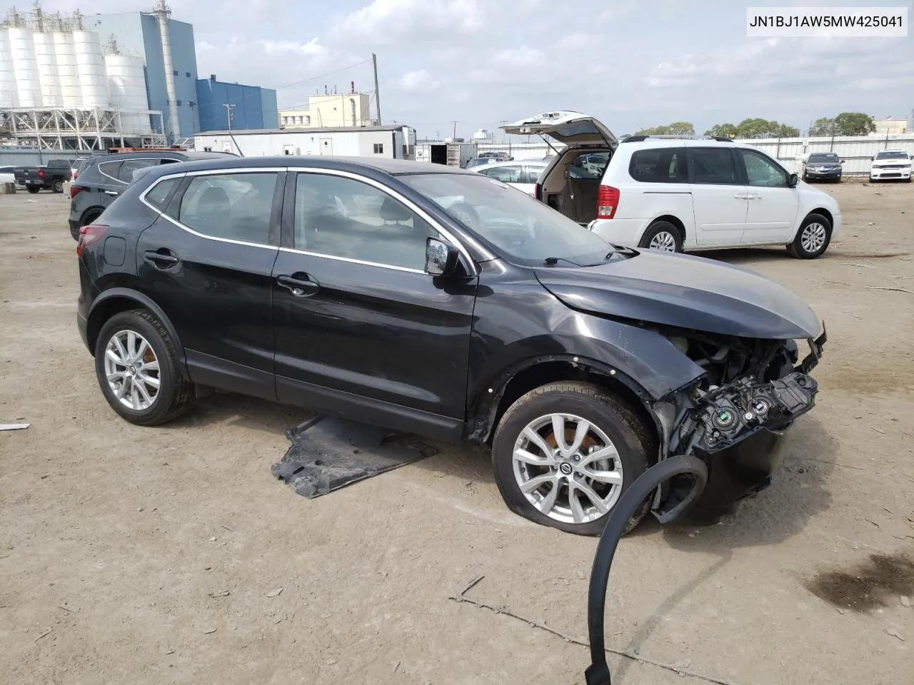 JN1BJ1AW5MW425041 2021 Nissan Rogue Sport S