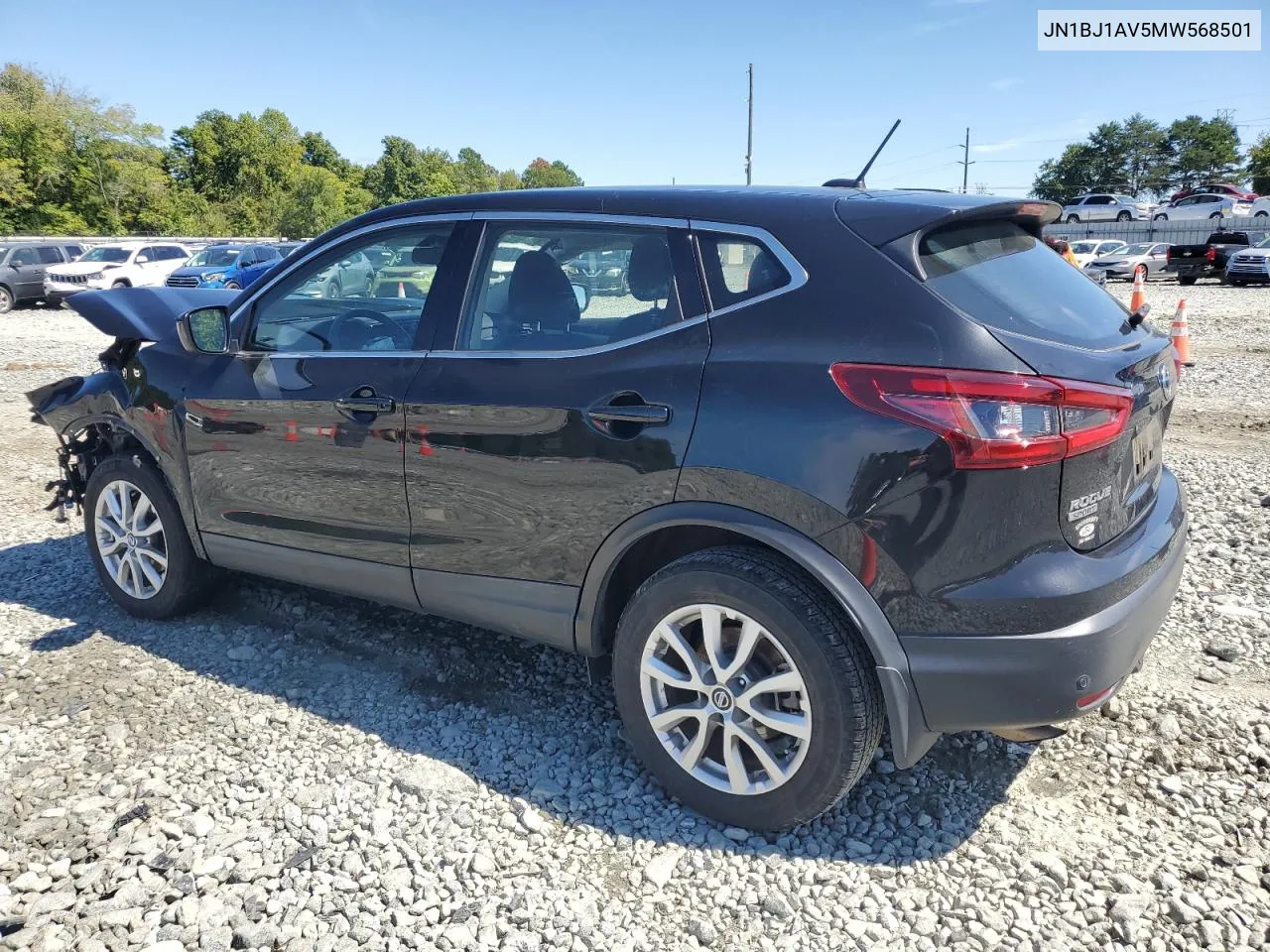 2021 Nissan Rogue Sport S VIN: JN1BJ1AV5MW568501 Lot: 69239244