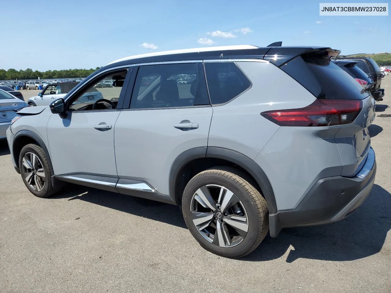 2021 Nissan Rogue Sl VIN: JN8AT3CB8MW237028 Lot: 69411454