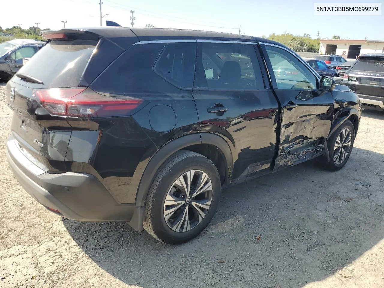 2021 Nissan Rogue Sv VIN: 5N1AT3BB5MC699279 Lot: 69790034