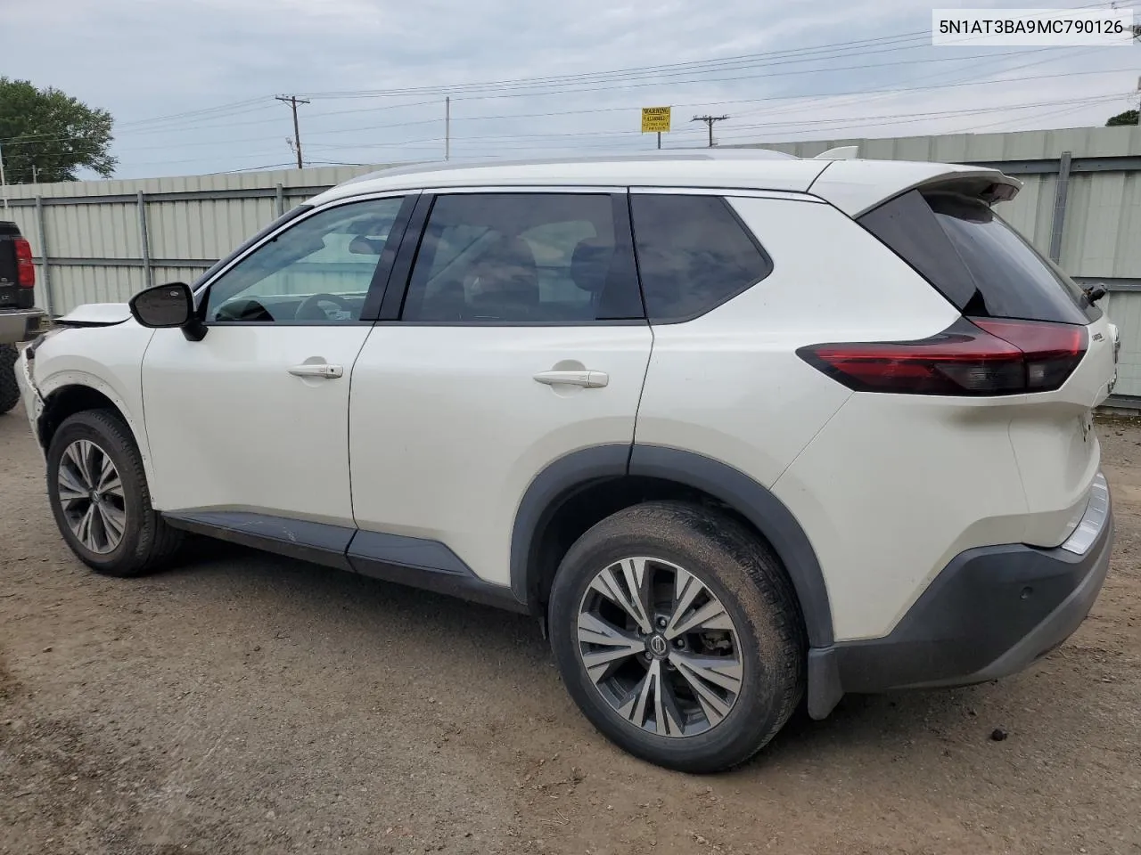 2021 Nissan Rogue Sv VIN: 5N1AT3BA9MC790126 Lot: 69980004