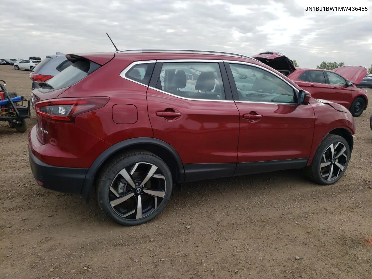 2021 Nissan Rogue Sport Sv VIN: JN1BJ1BW1MW436455 Lot: 70259114