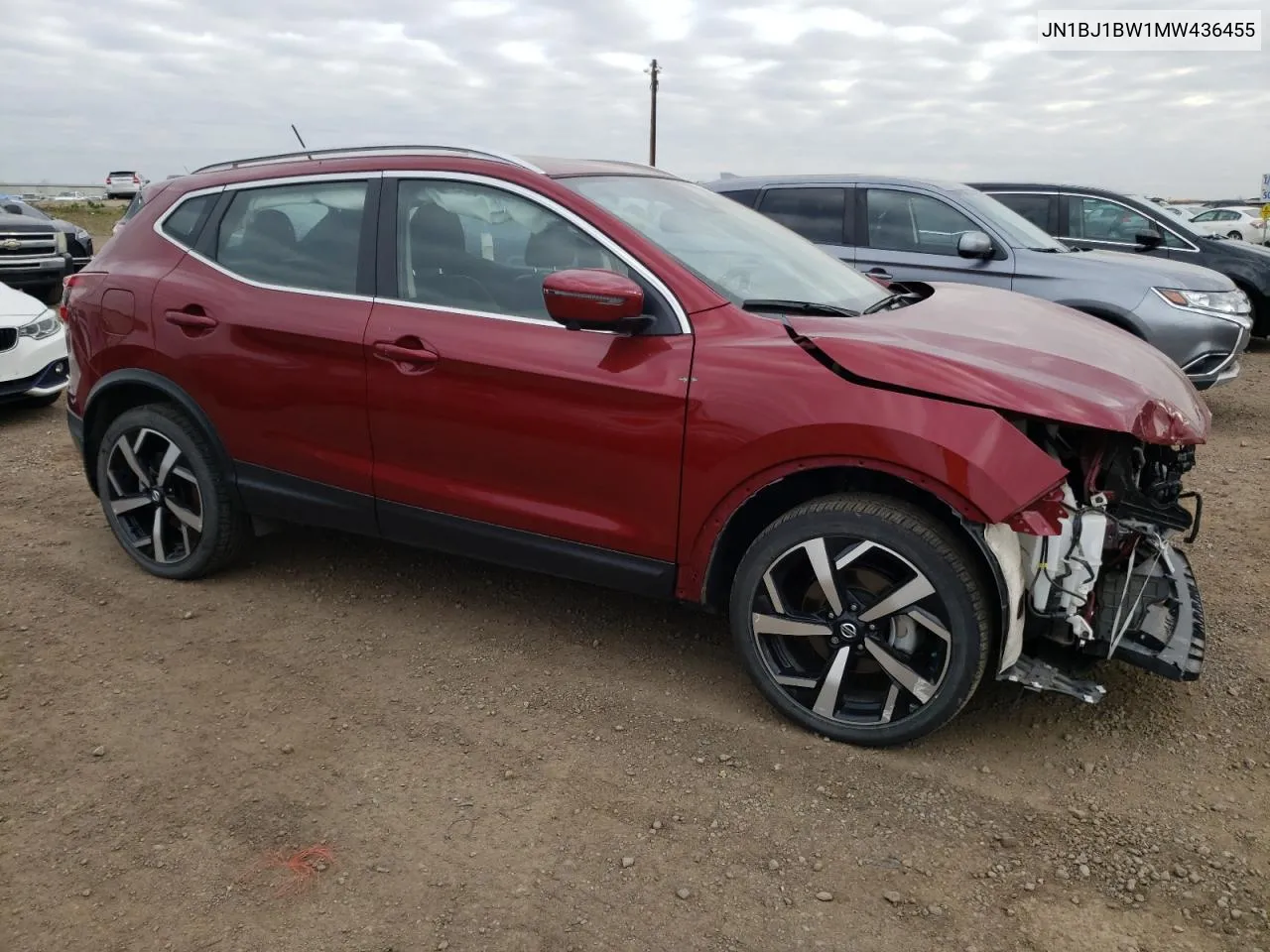 2021 Nissan Rogue Sport Sv VIN: JN1BJ1BW1MW436455 Lot: 70259114