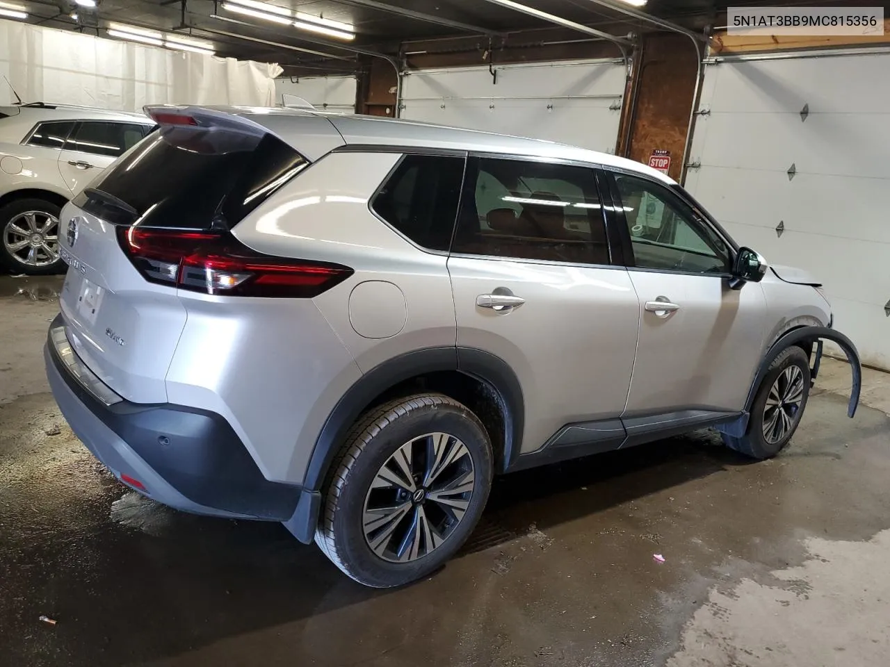 2021 Nissan Rogue Sv VIN: 5N1AT3BB9MC815356 Lot: 70264214