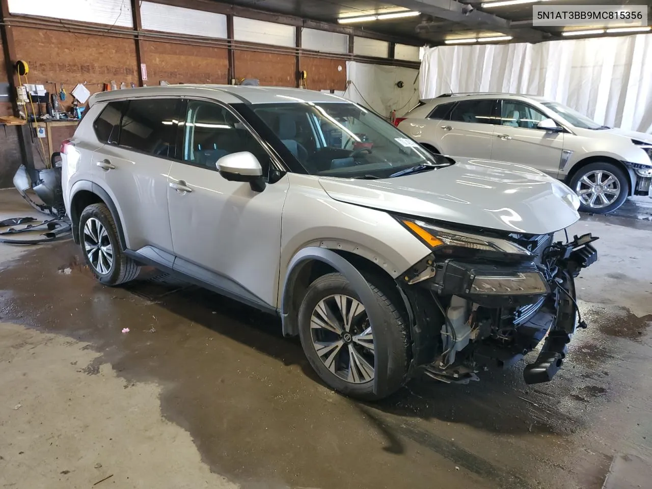 2021 Nissan Rogue Sv VIN: 5N1AT3BB9MC815356 Lot: 70264214