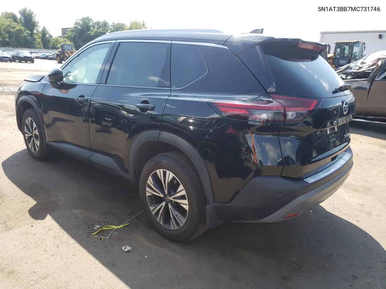 2021 Nissan Rogue Sv VIN: 5N1AT3BB7MC731746 Lot: 70405814