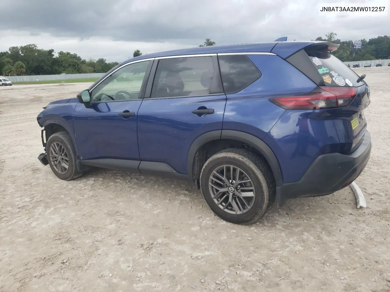 JN8AT3AA2MW012257 2021 Nissan Rogue S