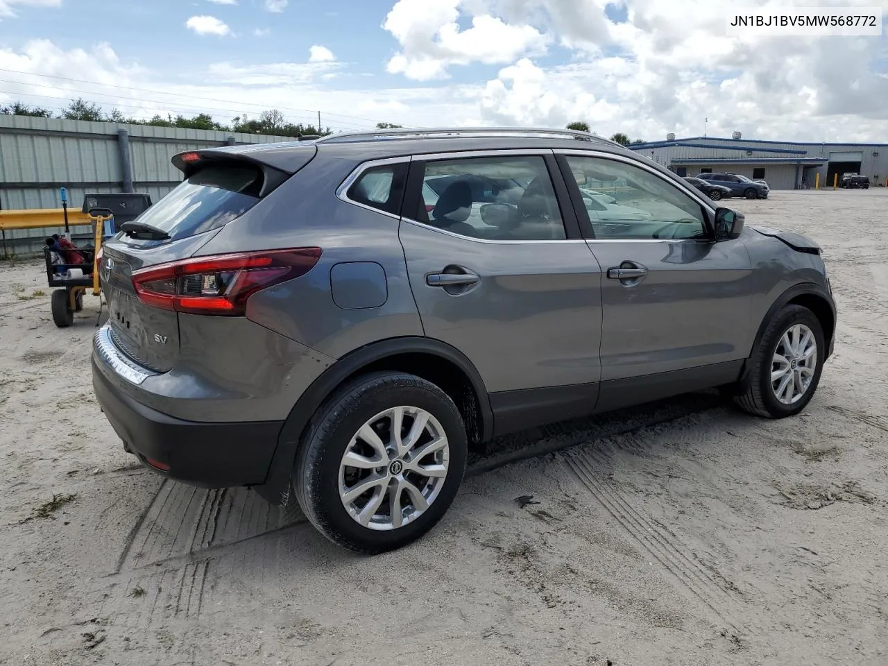 2021 Nissan Rogue Sport Sv VIN: JN1BJ1BV5MW568772 Lot: 70459054