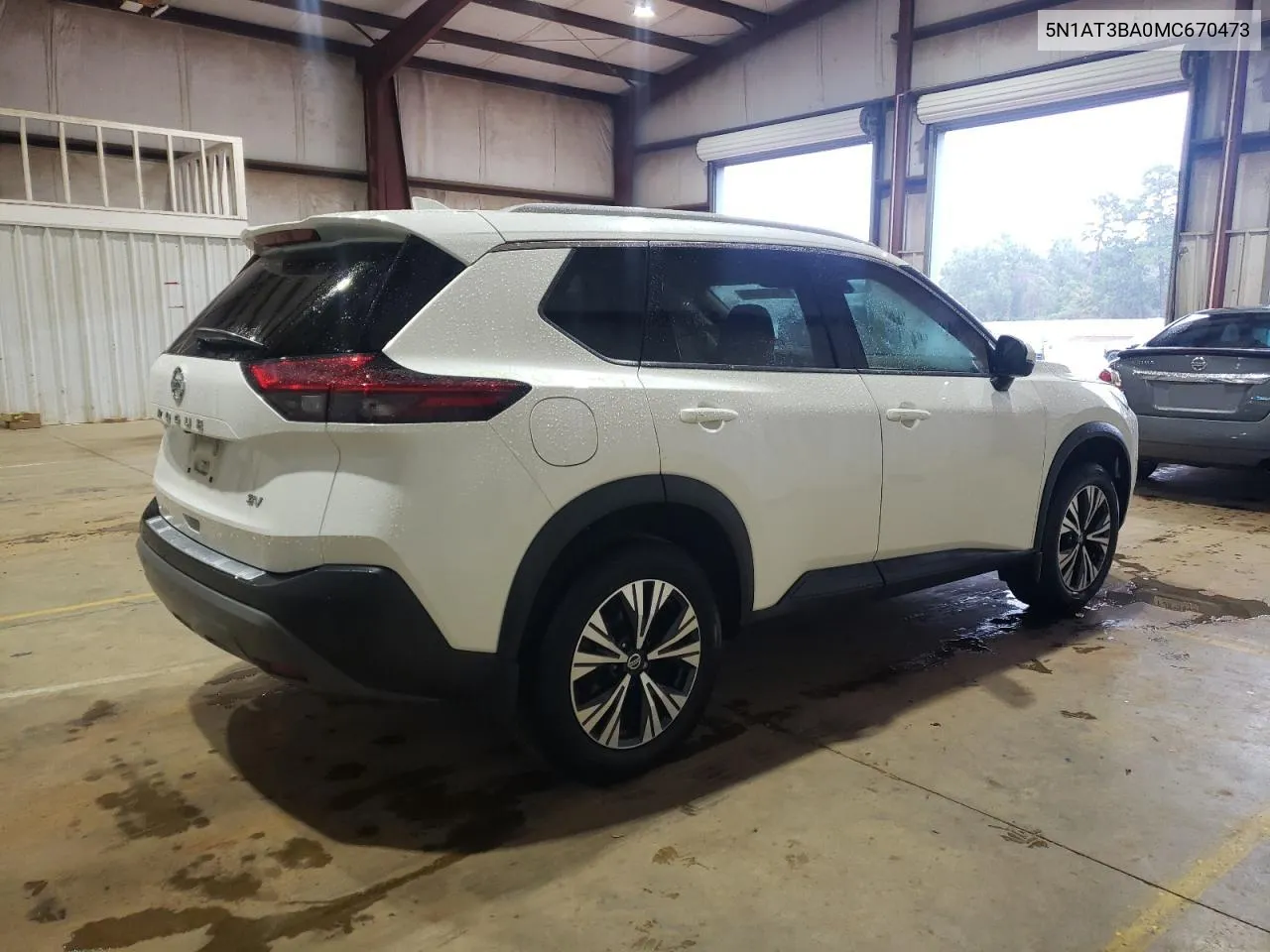 2021 Nissan Rogue Sv VIN: 5N1AT3BA0MC670473 Lot: 70715684