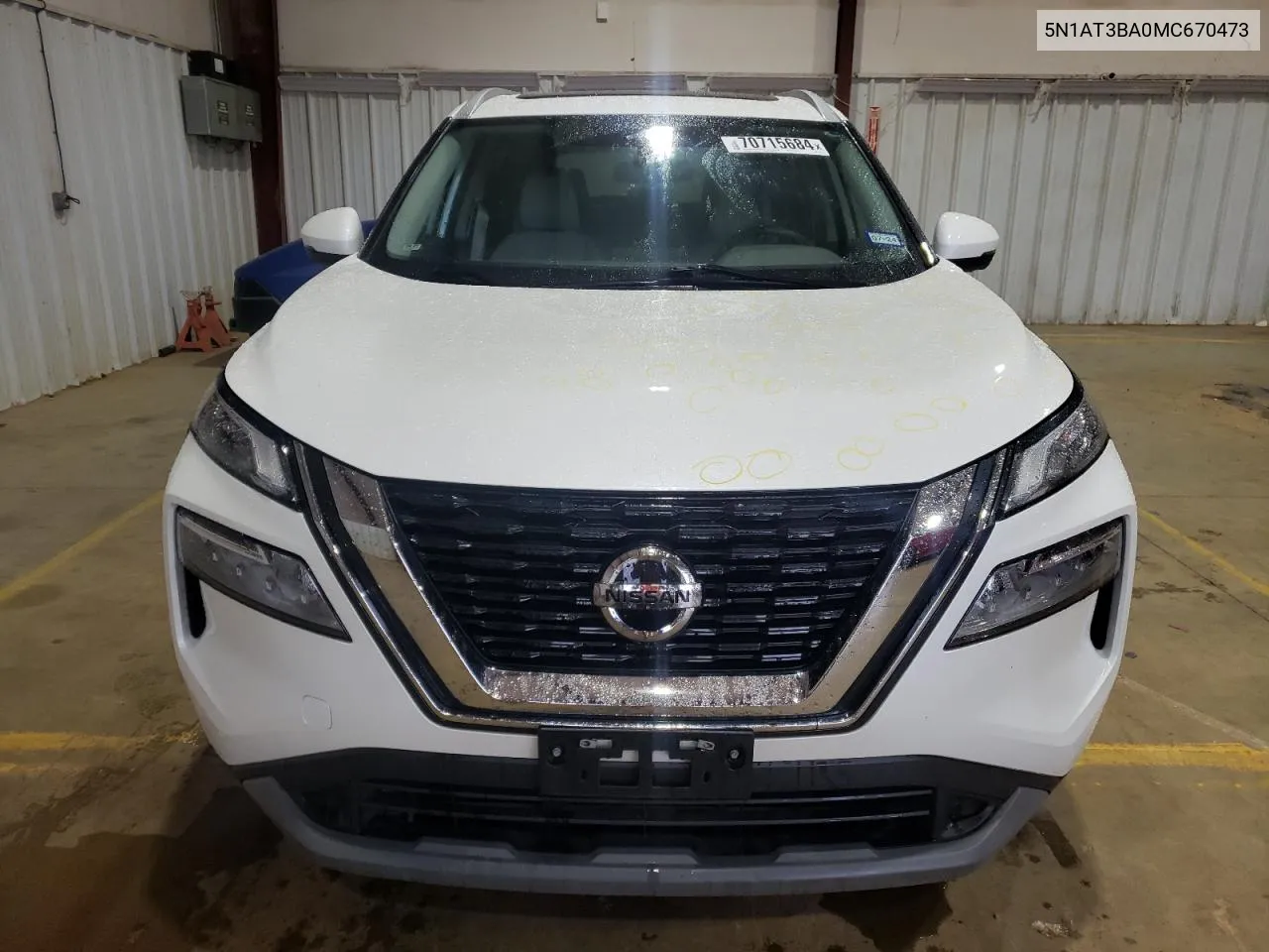 5N1AT3BA0MC670473 2021 Nissan Rogue Sv