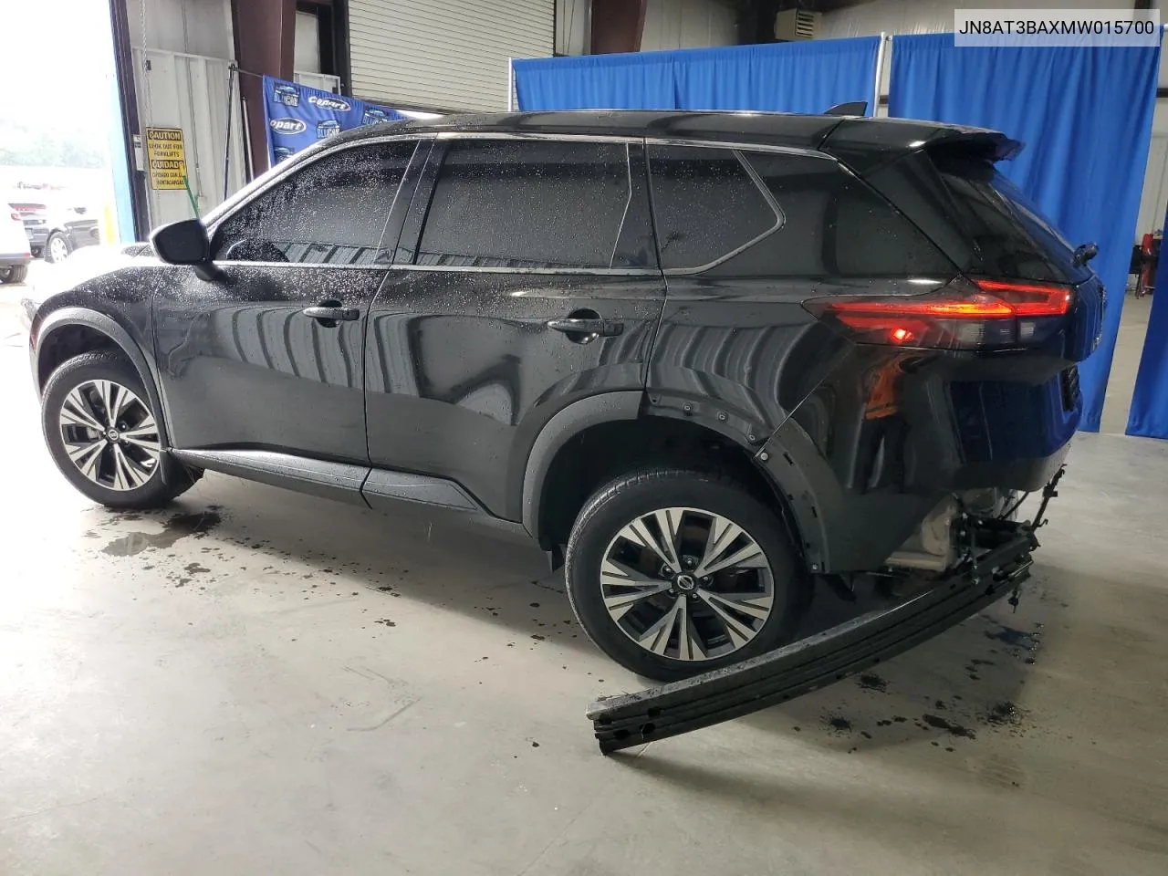 2021 Nissan Rogue Sv VIN: JN8AT3BAXMW015700 Lot: 70761194