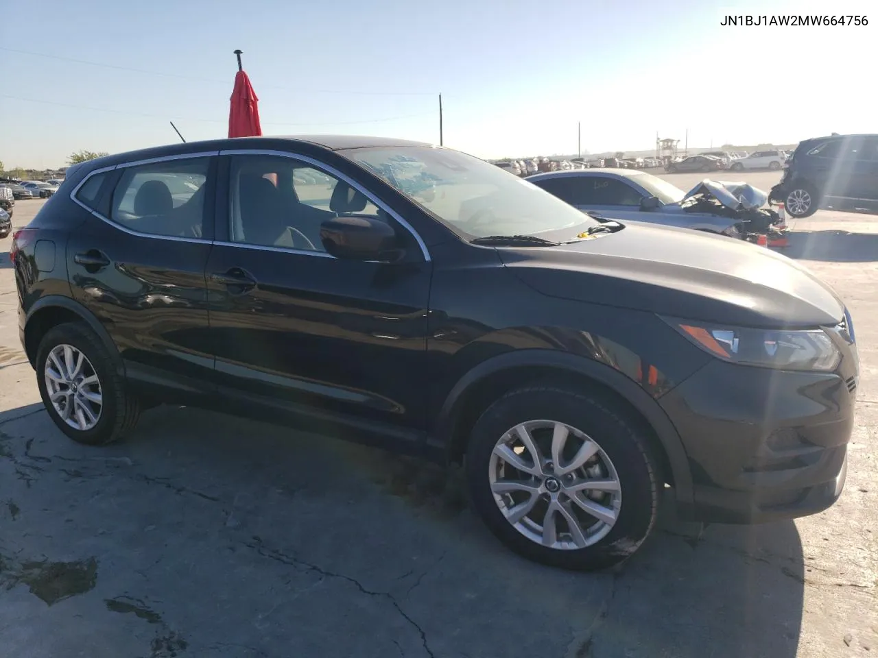 2021 Nissan Rogue Sport S VIN: JN1BJ1AW2MW664756 Lot: 70862754