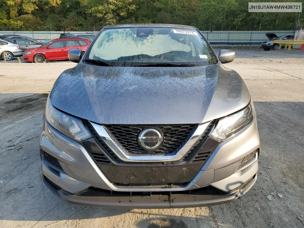 2021 Nissan Rogue Sport S VIN: JN1BJ1AW4MW438721 Lot: 70973374