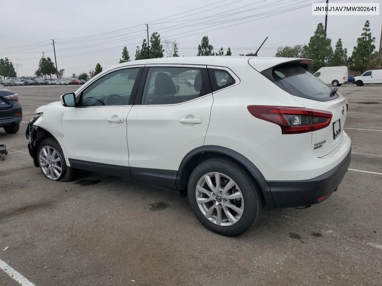 JN1BJ1AV7MW302641 2021 Nissan Rogue Sport S