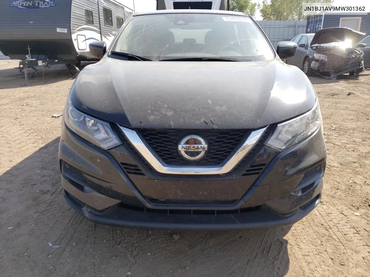 2021 Nissan Rogue Sport S VIN: JN1BJ1AV9MW301362 Lot: 71472074