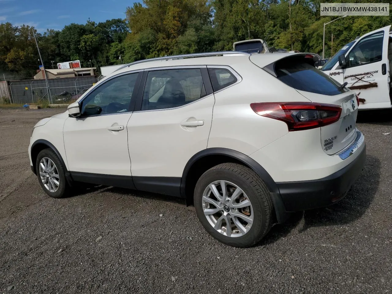 JN1BJ1BWXMW438141 2021 Nissan Rogue Sport Sv