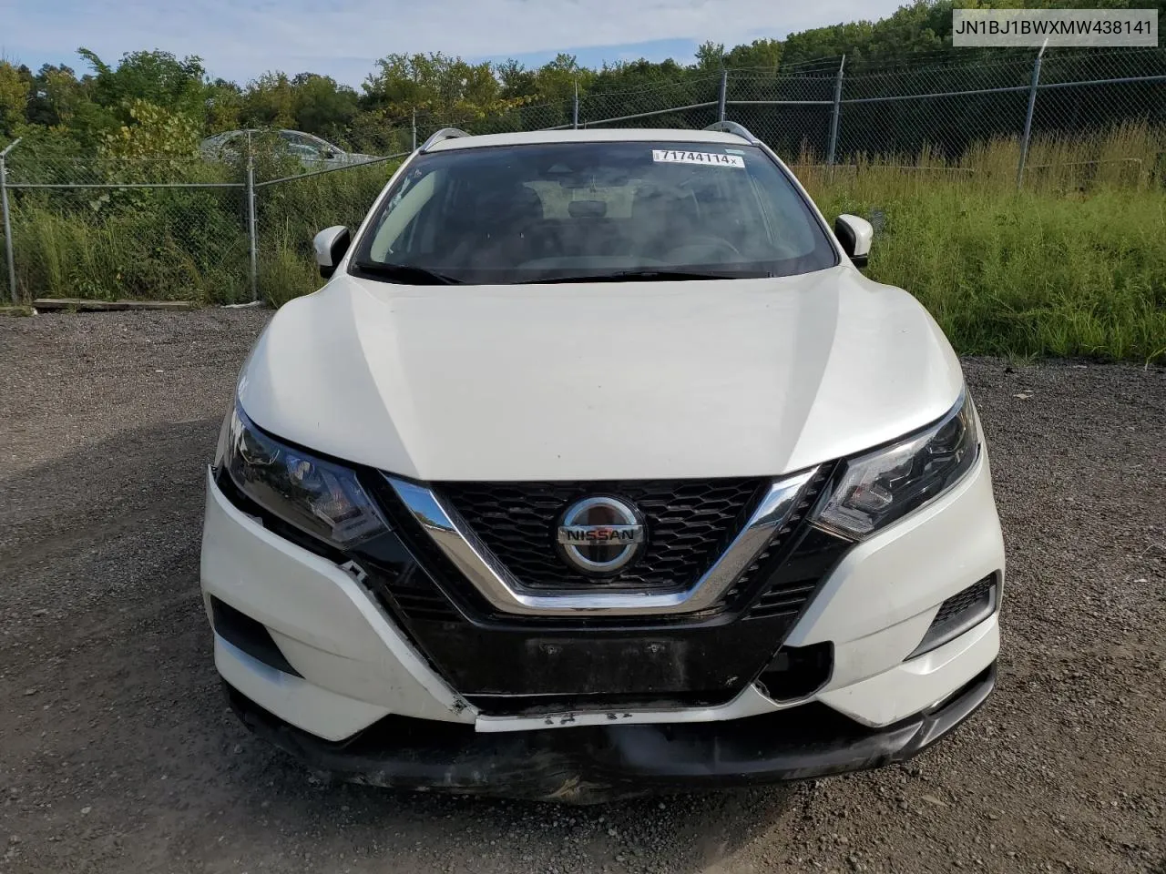 JN1BJ1BWXMW438141 2021 Nissan Rogue Sport Sv