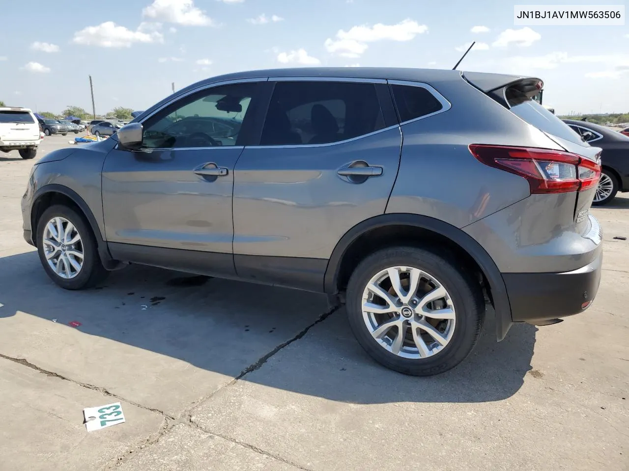 2021 Nissan Rogue Sport S VIN: JN1BJ1AV1MW563506 Lot: 71976724