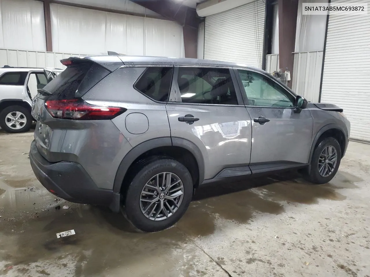 2021 Nissan Rogue S VIN: 5N1AT3AB5MC693872 Lot: 72037634