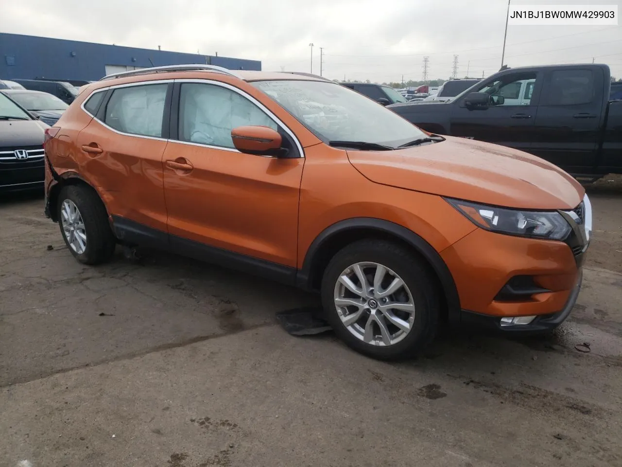 JN1BJ1BW0MW429903 2021 Nissan Rogue Sport Sv