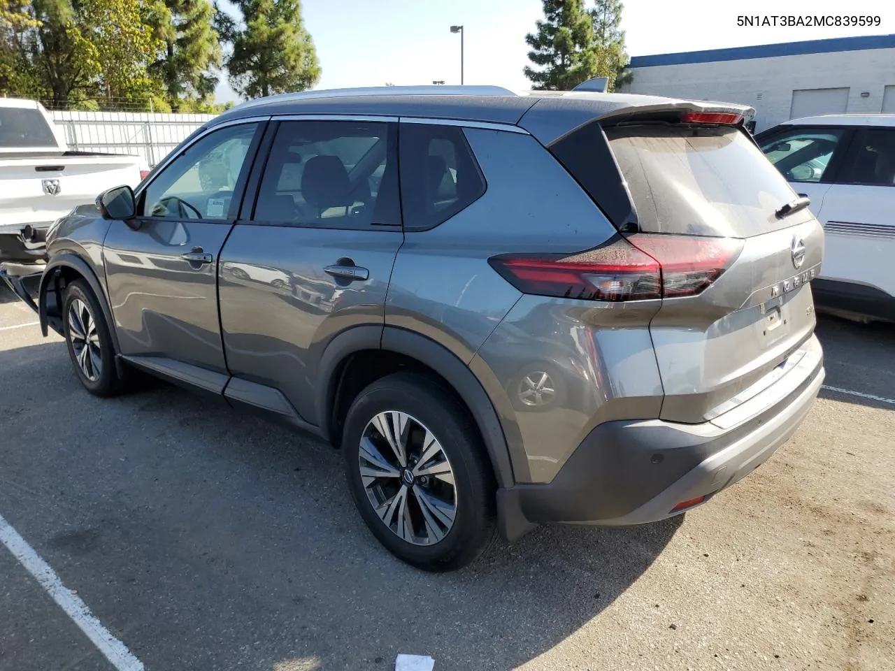 5N1AT3BA2MC839599 2021 Nissan Rogue Sv