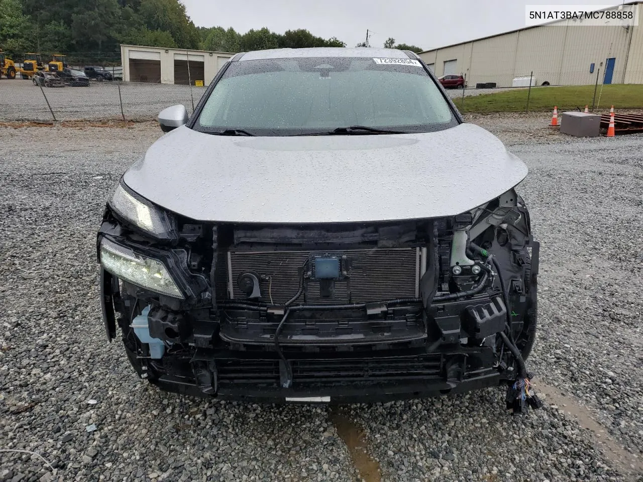 2021 Nissan Rogue Sv VIN: 5N1AT3BA7MC788858 Lot: 72392854