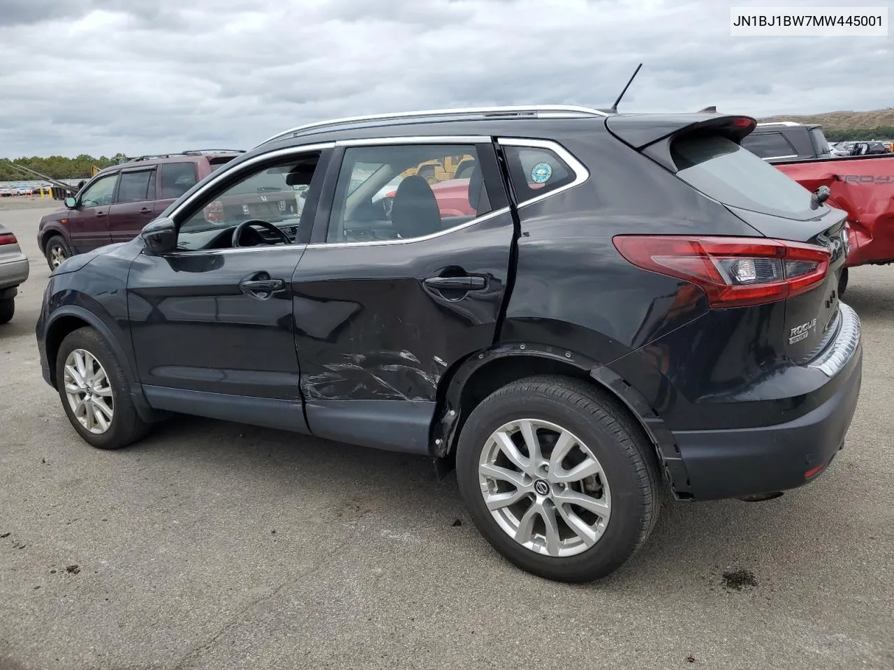 JN1BJ1BW7MW445001 2021 Nissan Rogue Sport Sv