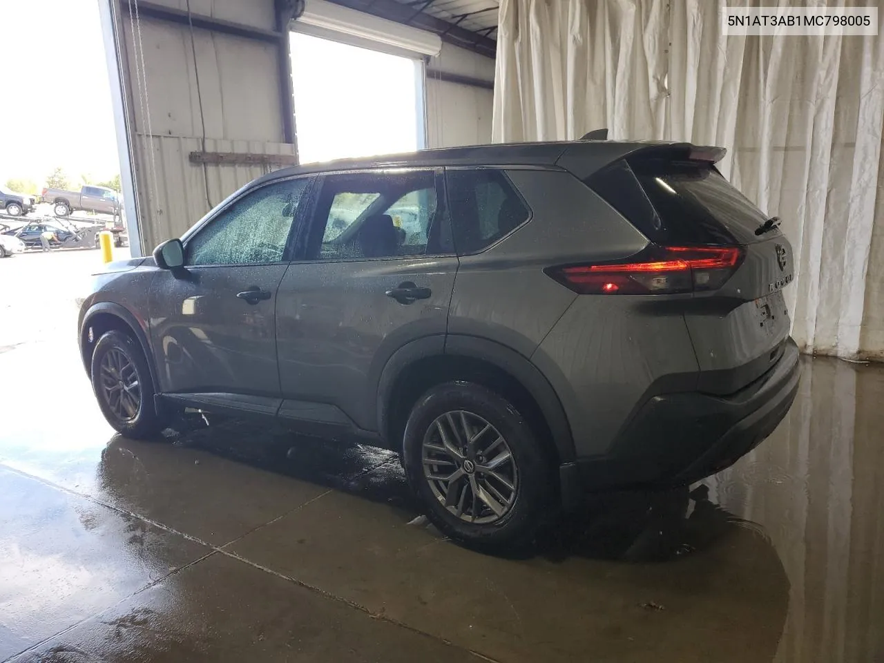 2021 Nissan Rogue S VIN: 5N1AT3AB1MC798005 Lot: 72547524