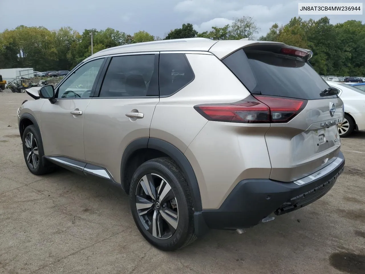 2021 Nissan Rogue Sl VIN: JN8AT3CB4MW236944 Lot: 72613154