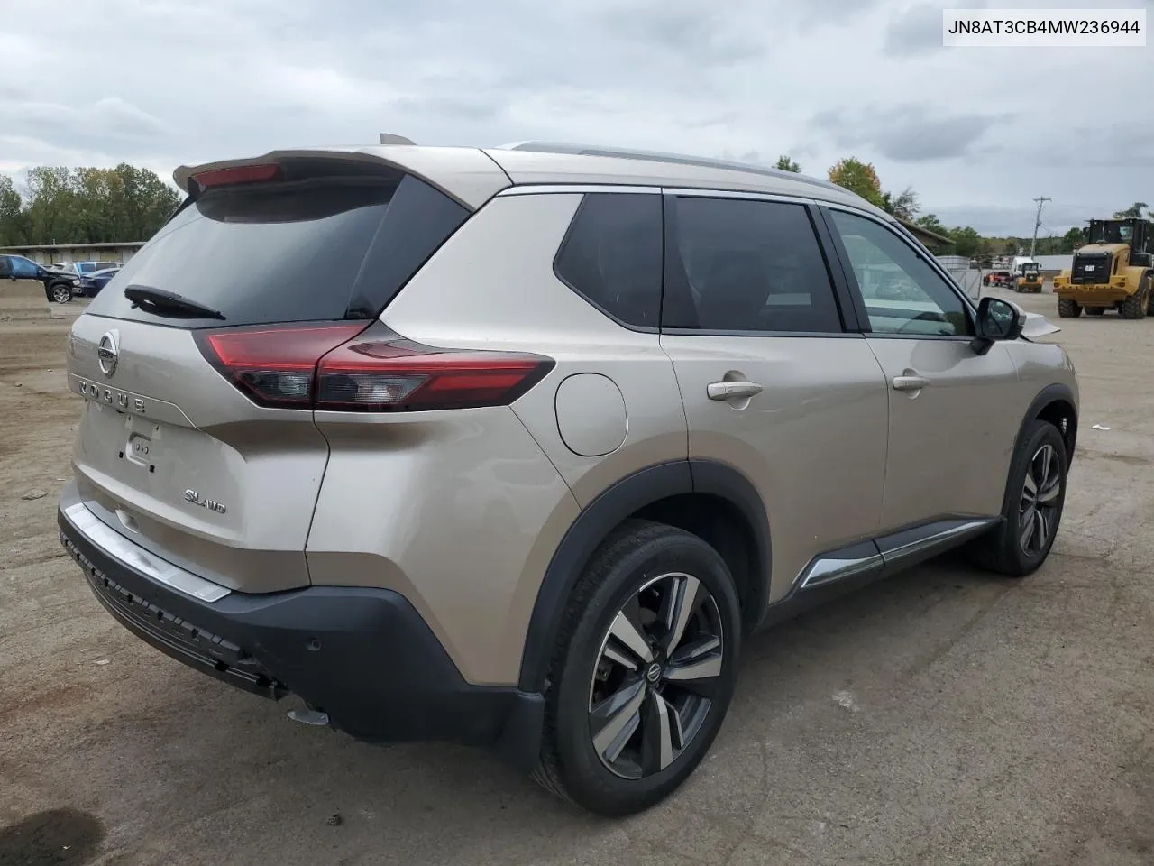 2021 Nissan Rogue Sl VIN: JN8AT3CB4MW236944 Lot: 72613154