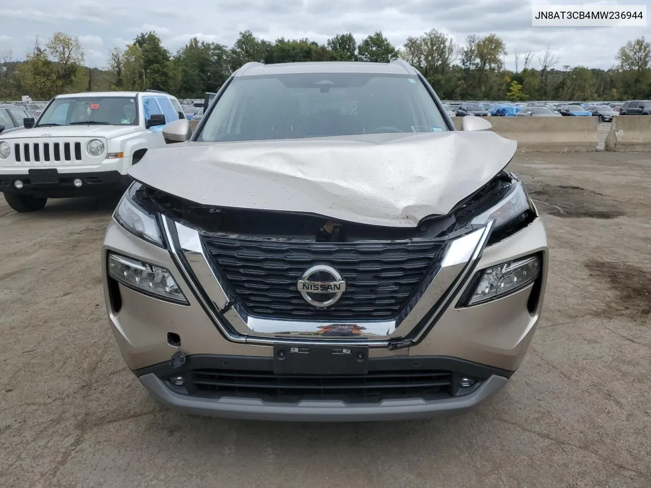 2021 Nissan Rogue Sl VIN: JN8AT3CB4MW236944 Lot: 72613154