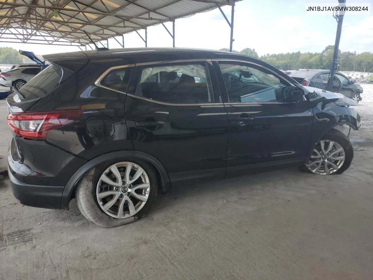 JN1BJ1AV5MW308244 2021 Nissan Rogue Sport S