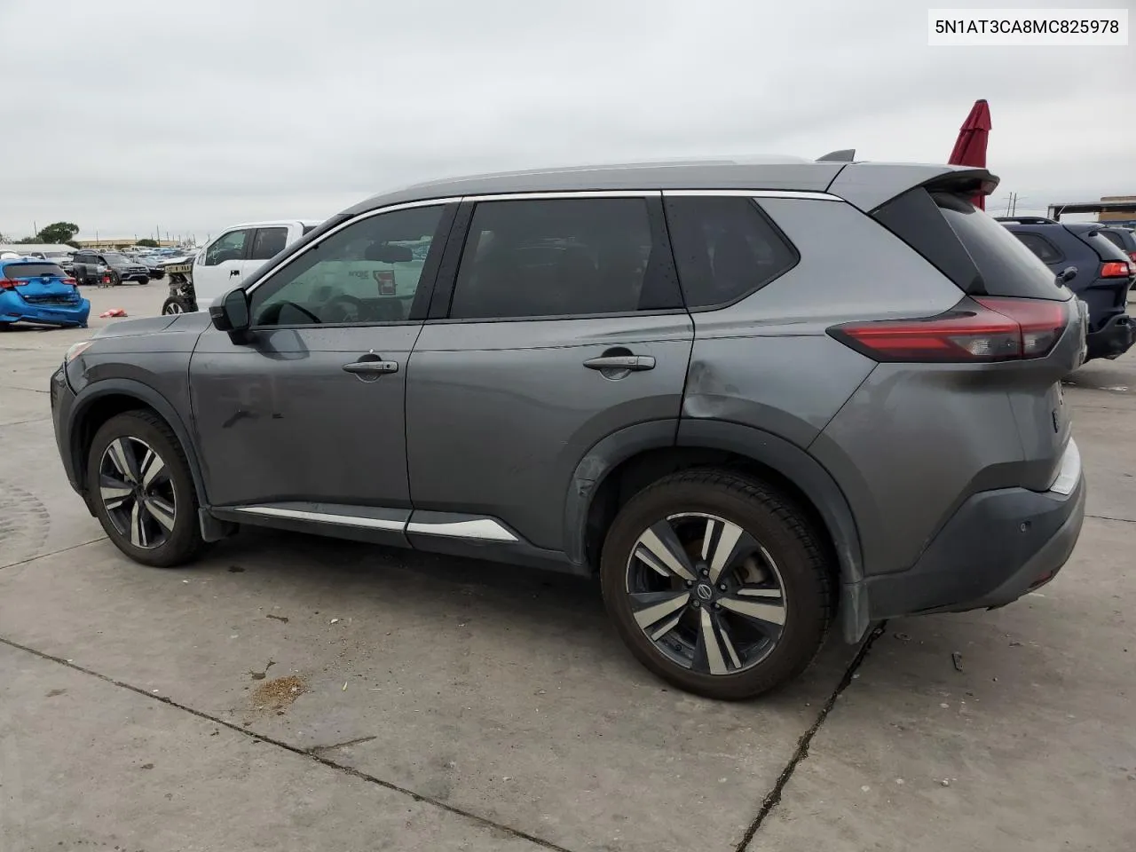 2021 Nissan Rogue Sl VIN: 5N1AT3CA8MC825978 Lot: 72758104