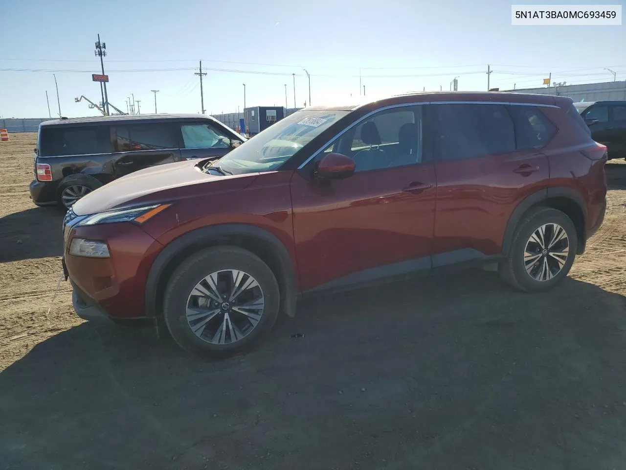 5N1AT3BA0MC693459 2021 Nissan Rogue Sv