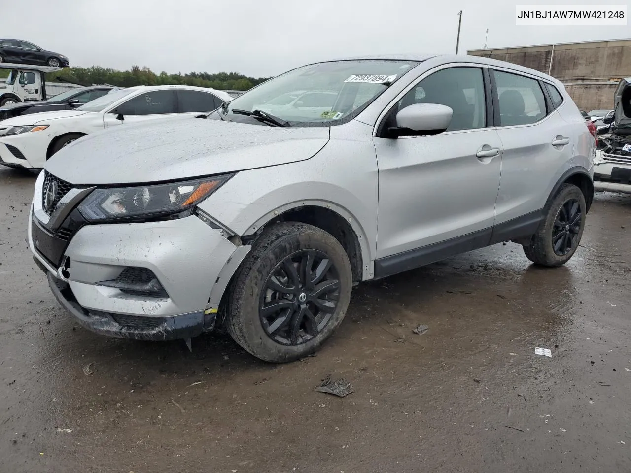 JN1BJ1AW7MW421248 2021 Nissan Rogue Sport S