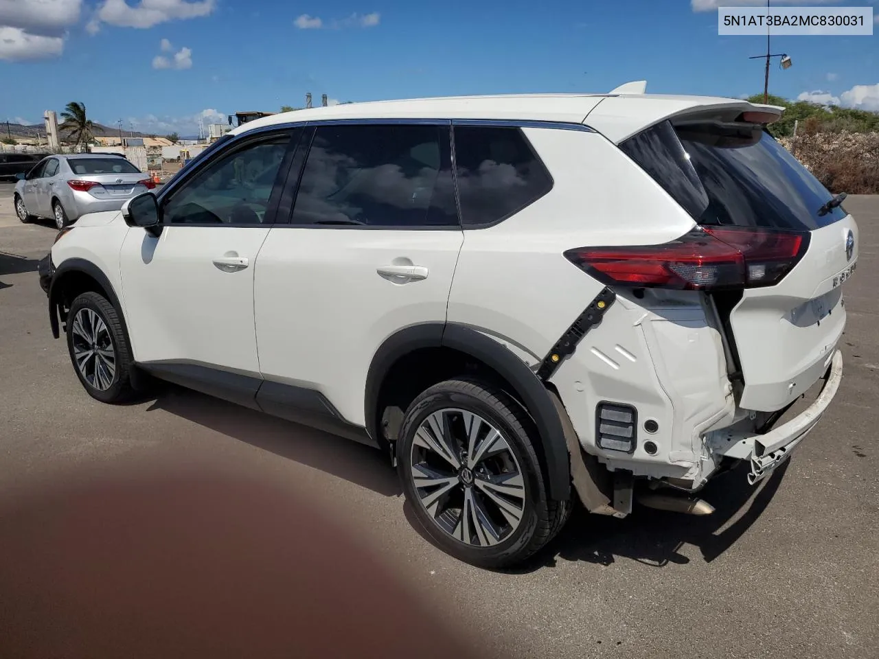 2021 Nissan Rogue Sv VIN: 5N1AT3BA2MC830031 Lot: 73035924