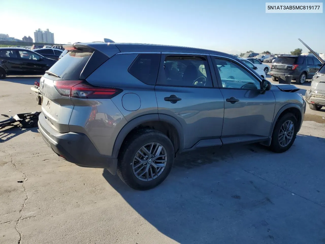 2021 Nissan Rogue S VIN: 5N1AT3AB5MC819177 Lot: 73452424