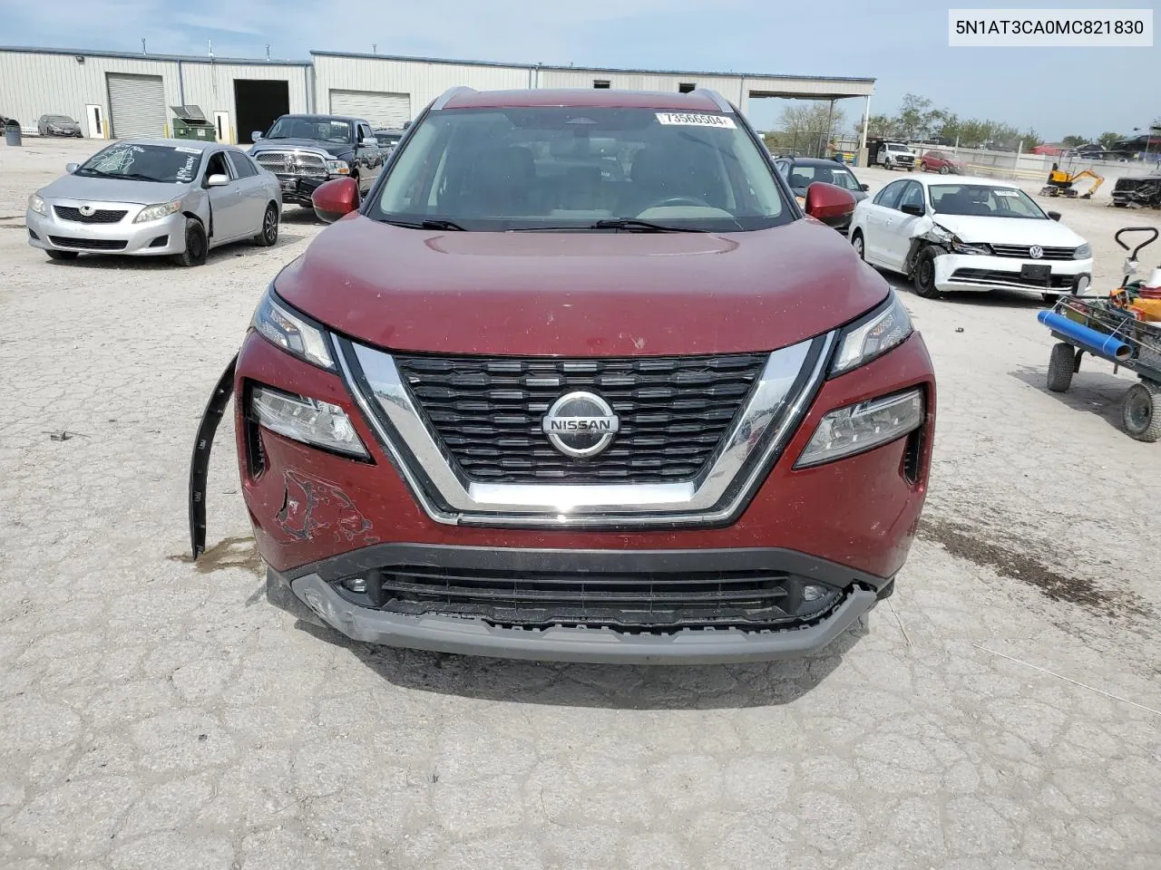 2021 Nissan Rogue Sl VIN: 5N1AT3CA0MC821830 Lot: 73566504