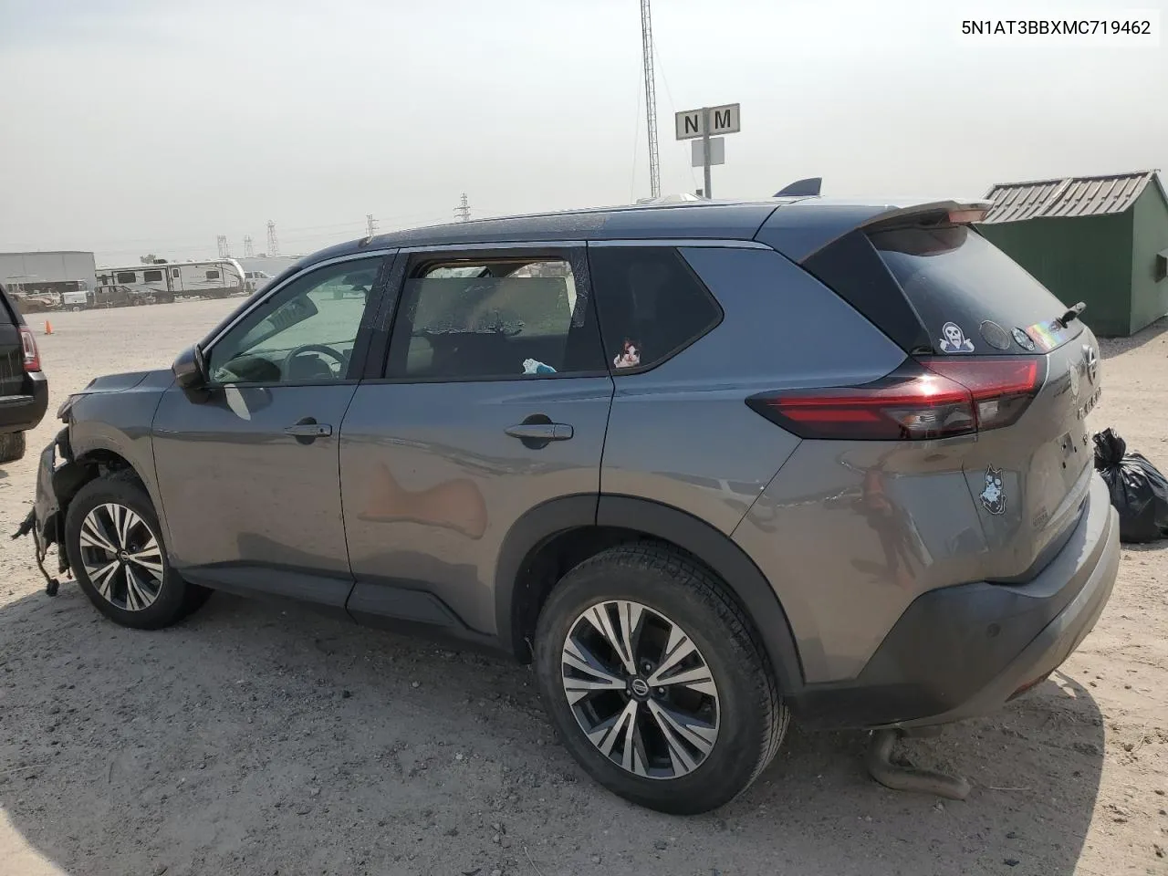 2021 Nissan Rogue Sv VIN: 5N1AT3BBXMC719462 Lot: 74007284