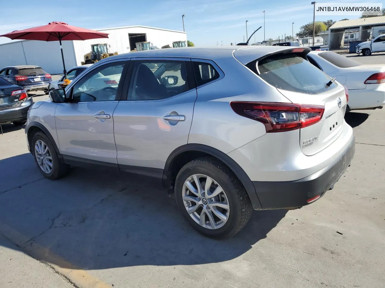 2021 Nissan Rogue Sport S VIN: JN1BJ1AV6MW306468 Lot: 74959404