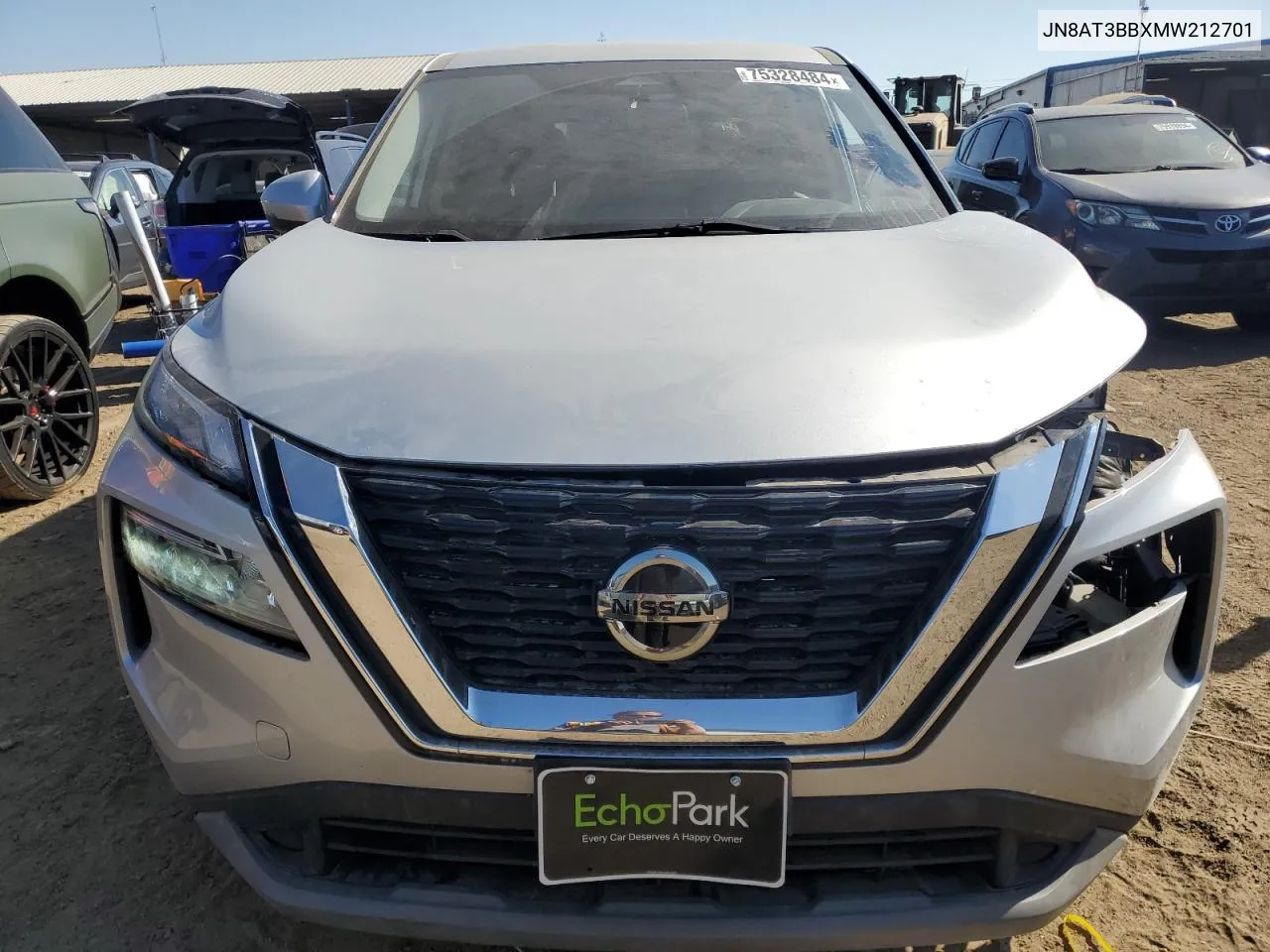 JN8AT3BBXMW212701 2021 Nissan Rogue Sv