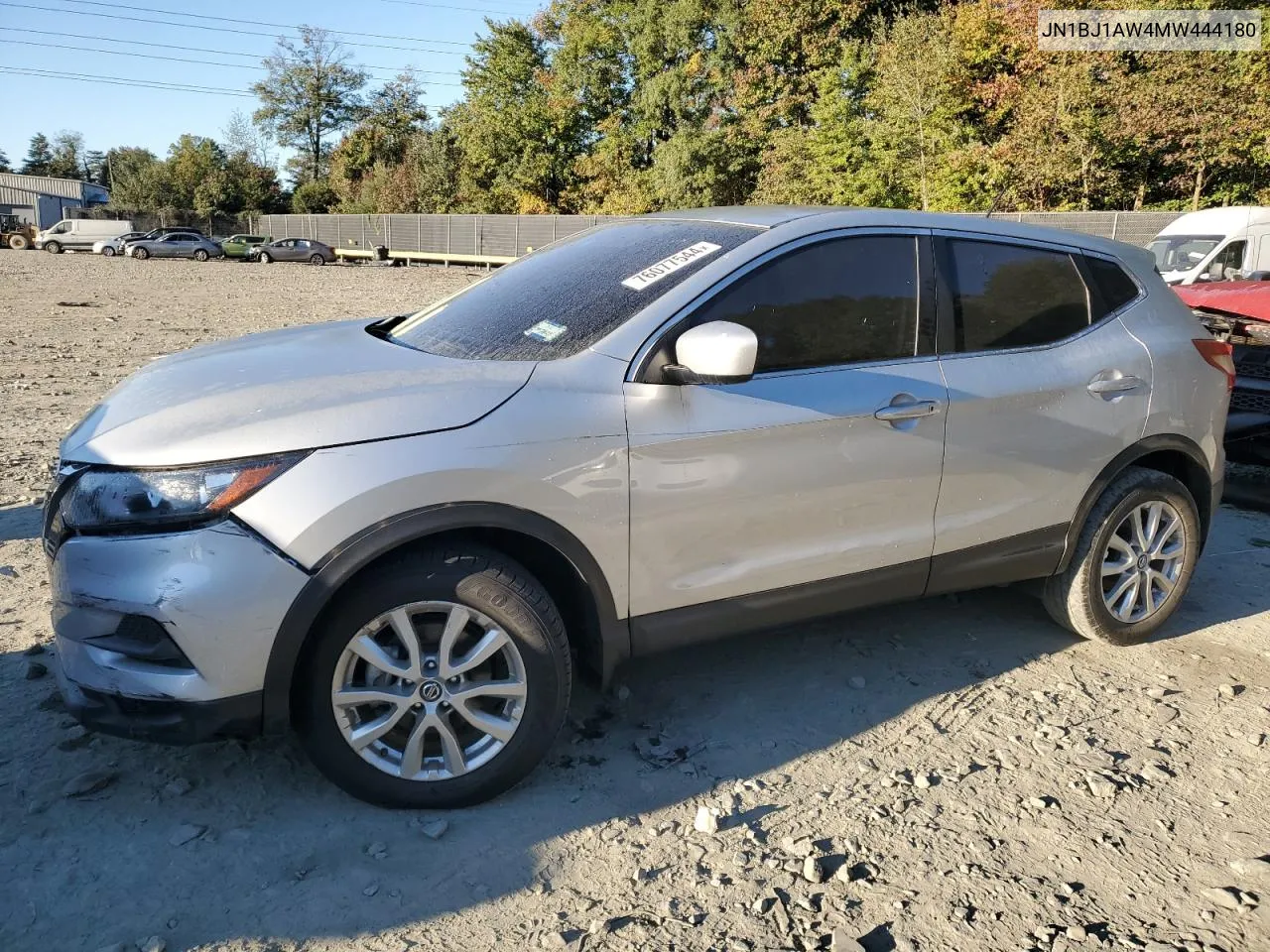 2021 Nissan Rogue Sport S VIN: JN1BJ1AW4MW444180 Lot: 76077544