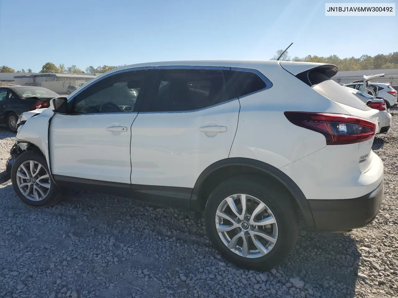 2021 Nissan Rogue Sport S VIN: JN1BJ1AV6MW300492 Lot: 76320954