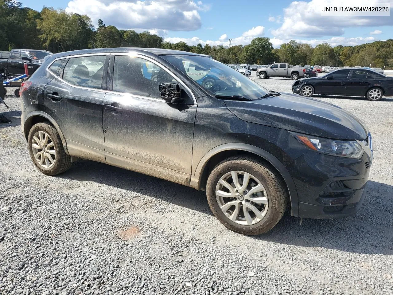 2021 Nissan Rogue Sport S VIN: JN1BJ1AW3MW420226 Lot: 76465994