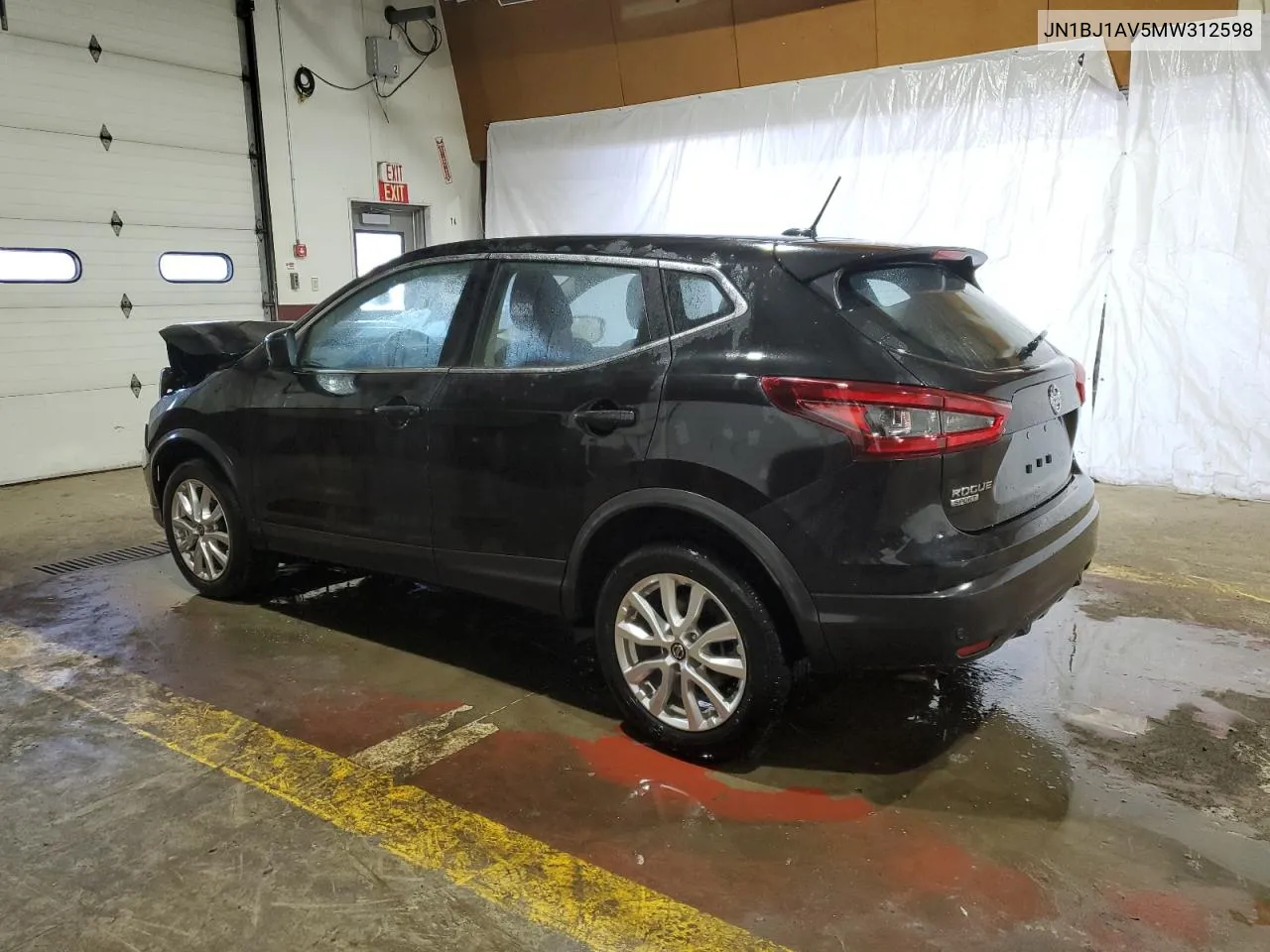 JN1BJ1AV5MW312598 2021 Nissan Rogue Sport S