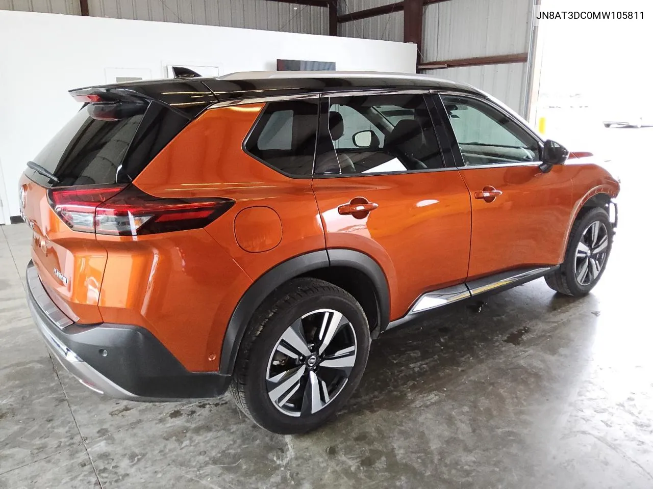 2021 Nissan Rogue Platinum VIN: JN8AT3DC0MW105811 Lot: 77708924