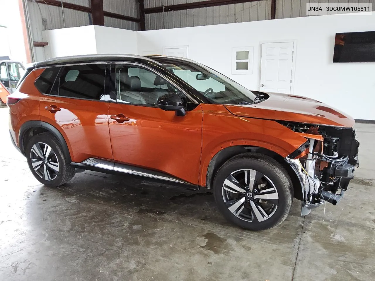 2021 Nissan Rogue Platinum VIN: JN8AT3DC0MW105811 Lot: 77708924