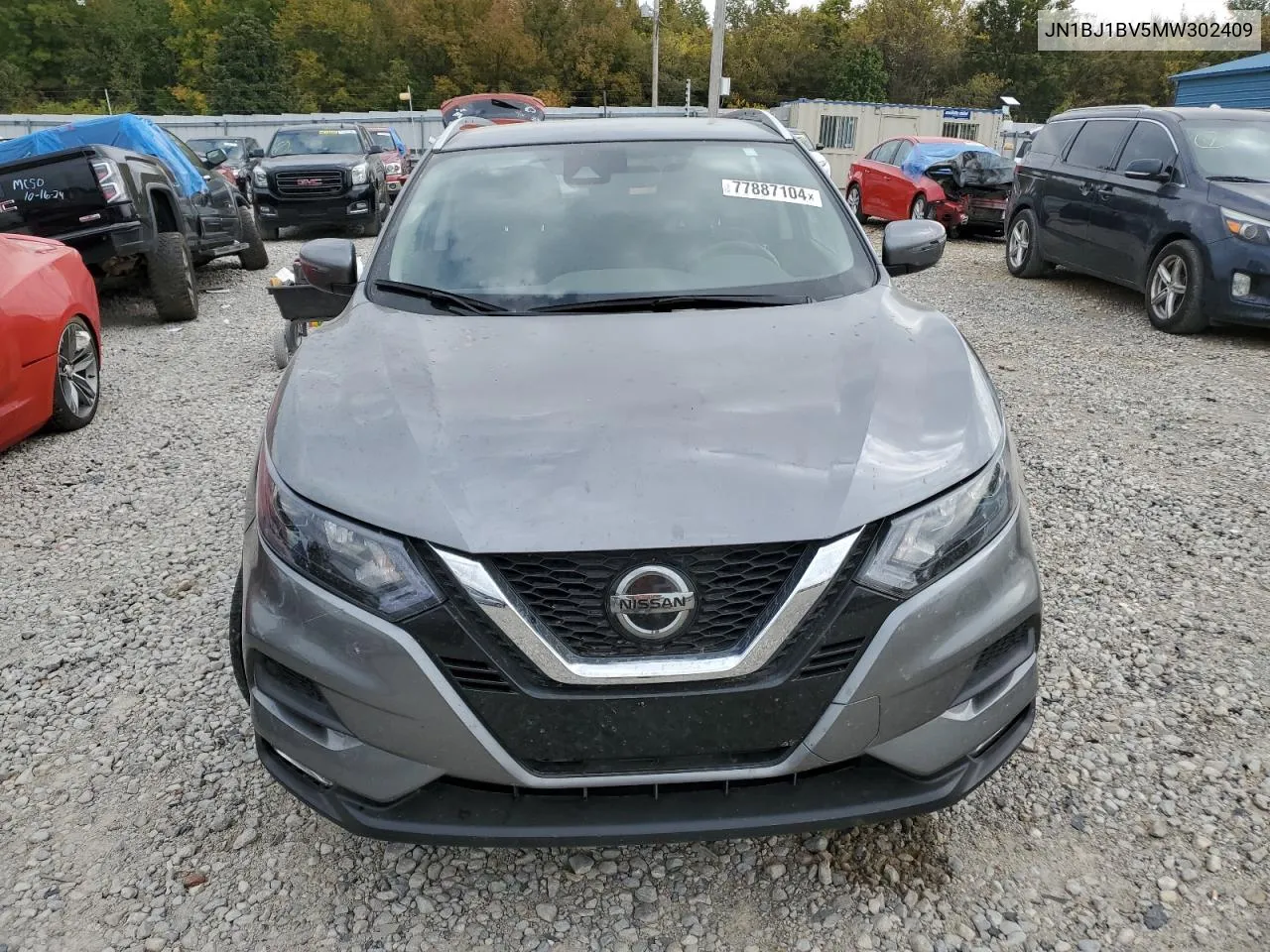 JN1BJ1BV5MW302409 2021 Nissan Rogue Sport Sv